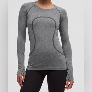 Lululemon Swiftly Tech Long-Sleeve Shirt 2.0 Hip Length $78 Size 4